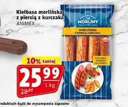 Prim Market Kiełbasa morlińska z piersią z kurczaka Morliny oferta