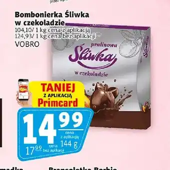 Prim Market Bombonierka Śliwka w czekoladzie Vobro oferta