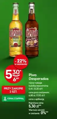 Żabka Piwo Desperados Original oferta