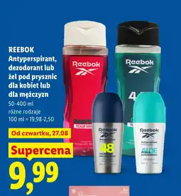 Lidl Antyperspirant Reebok oferta