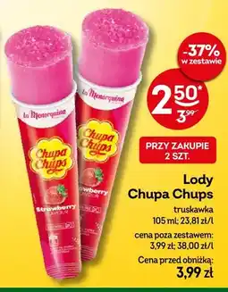 Żabka Lody Chupa Chups truskawka oferta