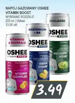 Słoneczko Napój gazowany Oshee Vitamin Boost Vitamins & Minerals oferta