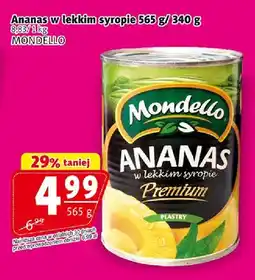 Prim Market Ananas w puszce w lekkim syropie Mondello oferta