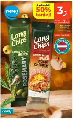 Dealz Chipsy Long Chips Roast Chicken oferta