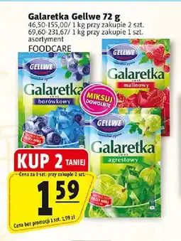 Prim Market Galaretka o smaku borówkowym Gellwe oferta