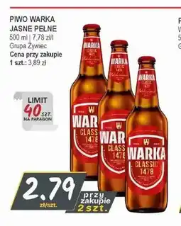 Słoneczko Piwo Warka oferta
