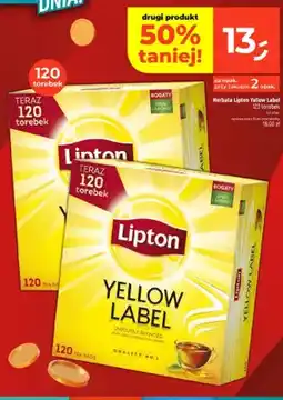 Dealz Herbata Lipton Yellow Label oferta