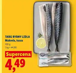 Lidl Makrela Targ rybny Lidla oferta