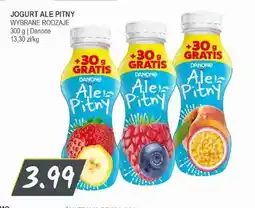 Słoneczko Jogurt pitny Danone Ale Pitny truskawka-banan oferta