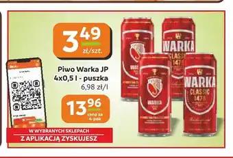 Gama Piwo Warka 4-pak oferta