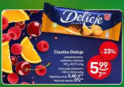 Żabka Ciastka Delicje pomarańczowe oferta