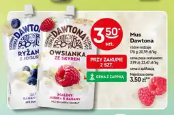 Żabka Mus Dawtona Ryżanka z jogurtem oferta