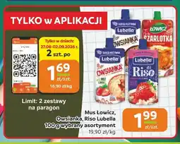Gama Mus Łowicz, Owsianka, Riso Lubella oferta