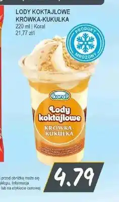 Słoneczko Lody koktajlowe krówka-kukułka oferta