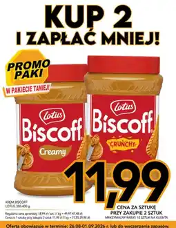 Kupiec Krem Lotus Biscoff Creamy oferta