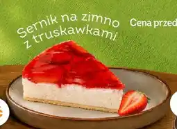 Żabka Sernik na zimno z truskawkami Słodka Pracownia oferta