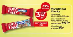 Żabka Wafel Kit Kat Chunky oferta