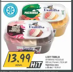 Słoneczko Lody Familia Pachanga oferta