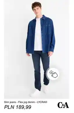 C&A Jeansy slim C & A Flex jog denim LYCRA oferta