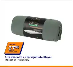 Action Prześcieradło z dżerseju Hotel Royal 140x200 cm oferta