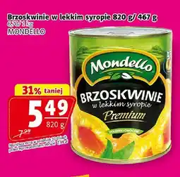 Prim Market Brzoskwinie w lekkim syropie Mondello oferta