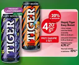 Żabka Napój Tiger Easy Boost Winogrono oferta
