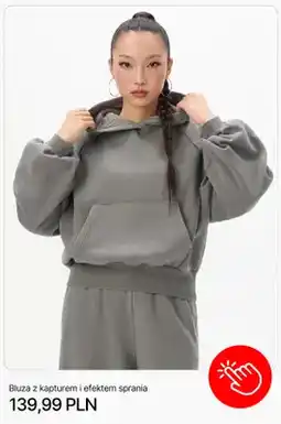 Cropp Bluza z kapturem i efektem sprania Cropp oferta