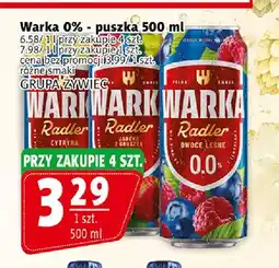 Prim Market Piwo bezalkoholowe Warka Radler Cytryna oferta