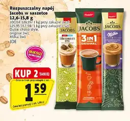 Prim Market Kawa rozpuszczalna Rozpuszczalny napój Jacobs Dubai choco style w saszetce oferta