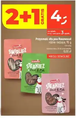 Dealz Przysmaki dla psa Rosewood Swirliez Duck oferta
