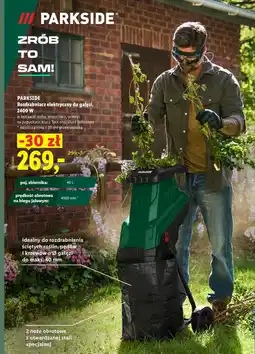 Lidl Rozdrabniacz do gałęzi Parkside oferta
