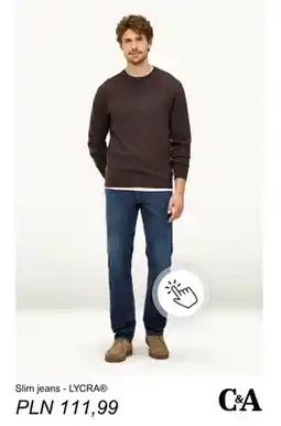 C&A Jeansy slim LYCRA C & A oferta