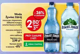 Żabka Woda gazowana Żywiec Zdrój mocny gaz oferta