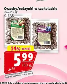 Prim Market Orzechy w czekoladzie Gibar oferta