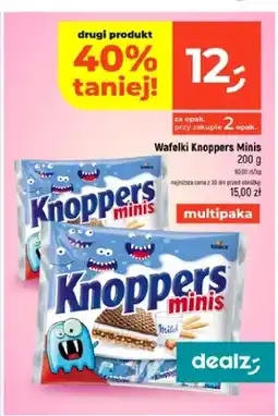 Dealz Wafelki Knoppers Minis oferta