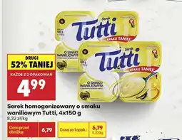 Biedronka Serek homogenizowany Tutti oferta