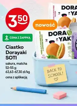 Żabka Ciastko Dorayaki sakura SOTI oferta