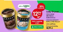Żabka Lody czekoladowe Grycan oferta