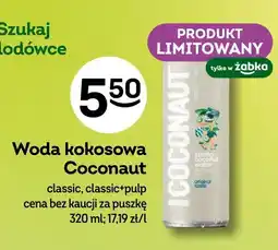 Żabka Woda kokosowa Coconaut classic oferta