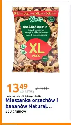 Action Mieszanka orzechów i bananów Natural Happiness oferta