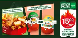 Żabka Zestaw Chrupbox + jajko Kinder Joy oferta