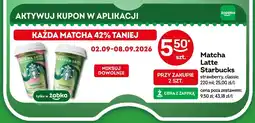 Żabka Matcha Latte Starbucks strawberry oferta