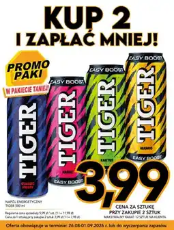 Kupiec Napój energetyczny Tiger Classic Energy oferta