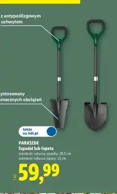 Lidl Łopata Parkside oferta