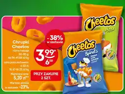 Żabka Chrupki Cheetos Spirals Cheese with ketchup oferta