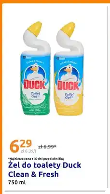 Action Żel do toalety Duck Clean & Fresh Lemon oferta