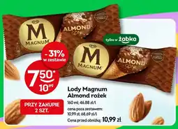 Żabka Lody Magnum Almond rożek oferta
