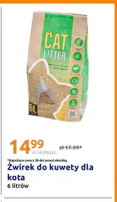Action Żwirek do kuwety dla kota oferta