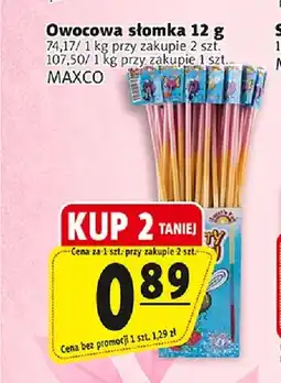 Prim Market Owocowa słomka Maxco oferta