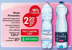 Żabka Woda gazowana Primavera oferta
